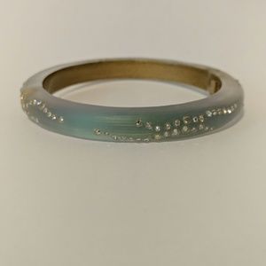 Alexis Bittar Crystal Lucite Bangle